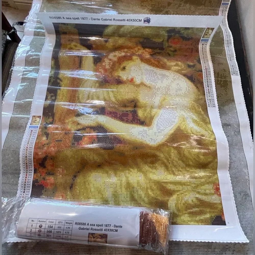 A Sea Spell by Rossetti Diamond Painting Kit to be completed!